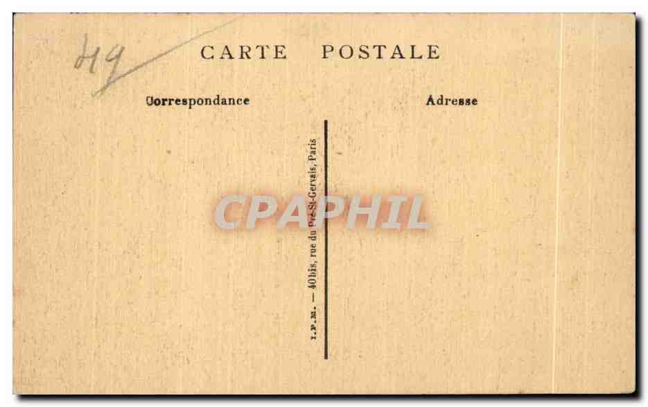 CPA Saint Florent Le Vieil Souvenir du passage la Duchesse d Angouleme — Rückseite
