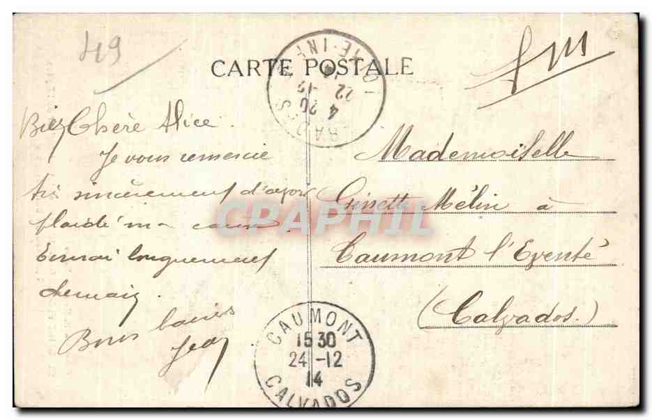 CPA St Florent Le Vieil Interieur de L Eglise Tombeau de Bonchamps — Verso