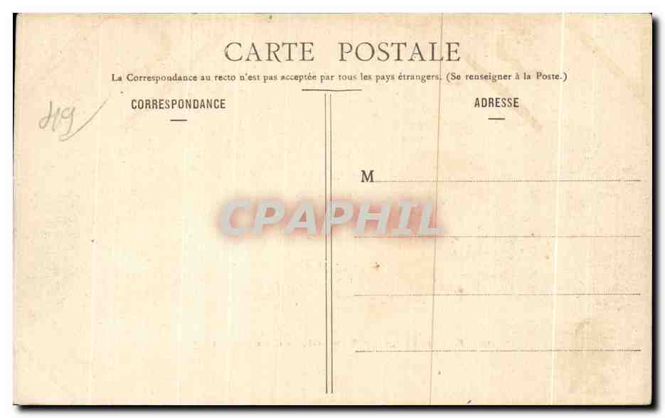 CPA Saint Georges sur Loire Chateau de l Eplnay — Rückseite