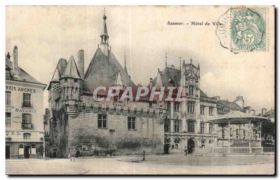 CPA Saumur Hotel de Ville