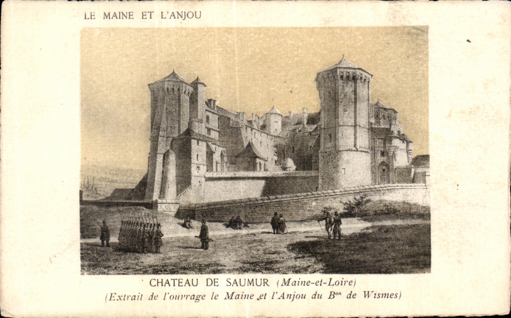 CPA Le Maine Et L Anjou Chateau De Saumur (Maine-et-Moire) 