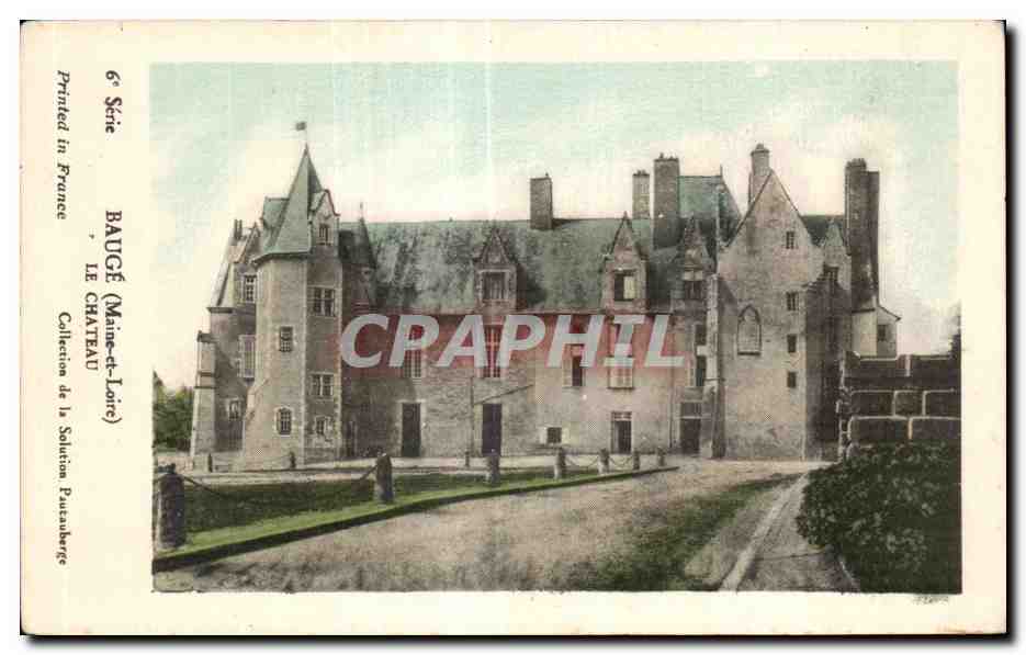 CPA Bauge (Maine-et Lorie) Le Chateau