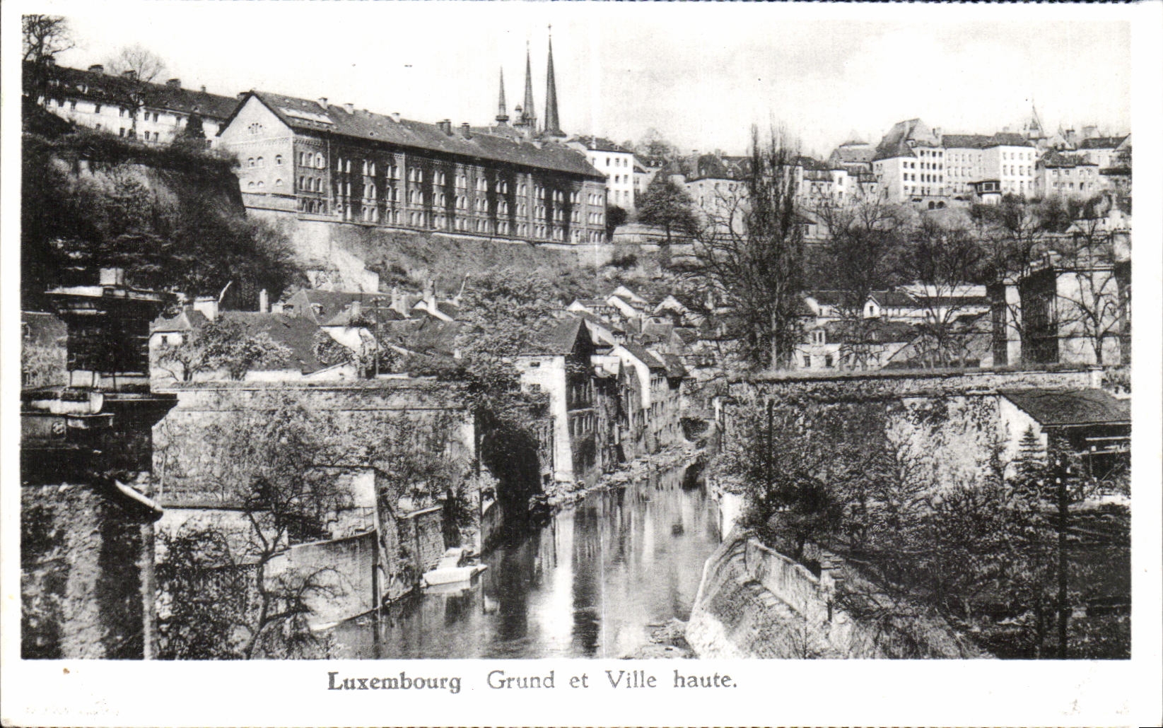CPA Luxembourg Grund et Ville haute