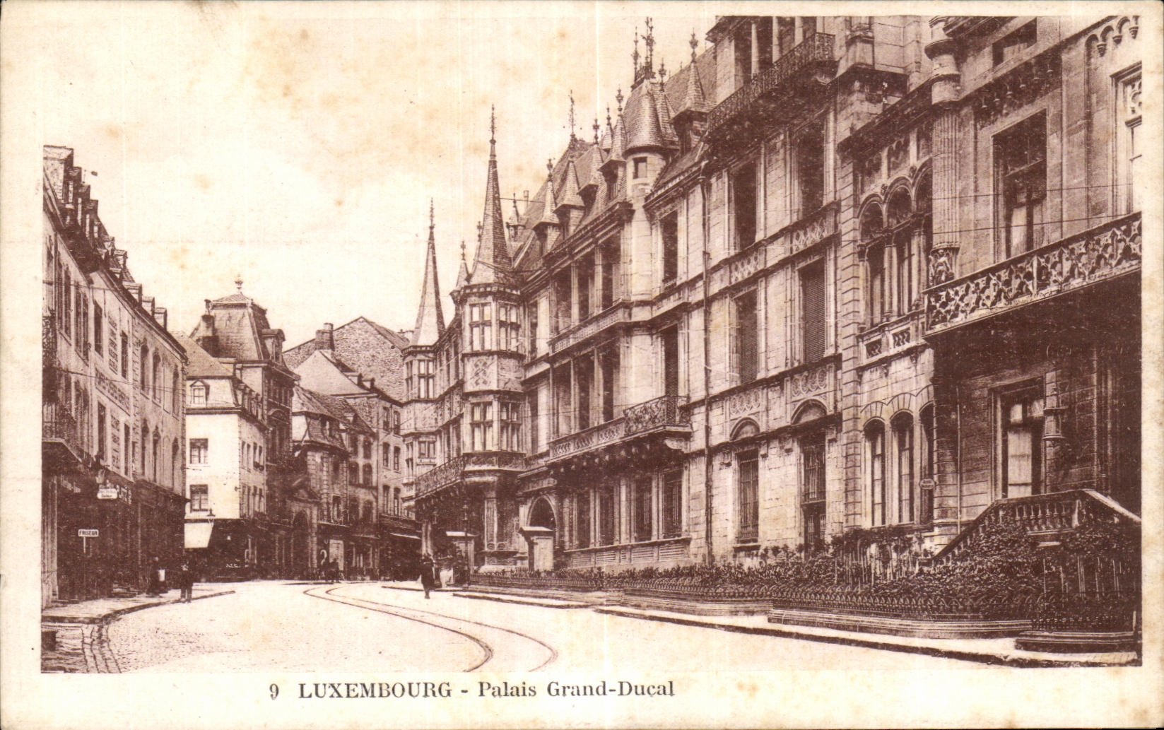 CPA Luxemburg Palais Grand Dueal