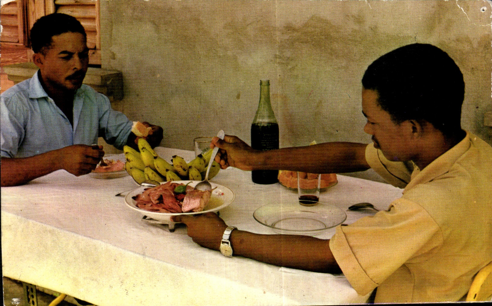 CPM Martinique Ah le born blaff The blaff A generous dish of boiled fish