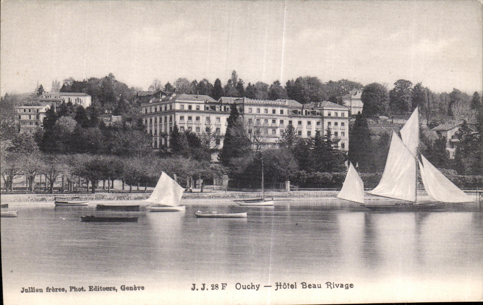 CPA Suisse Ouchy Hotel Beau Rivage