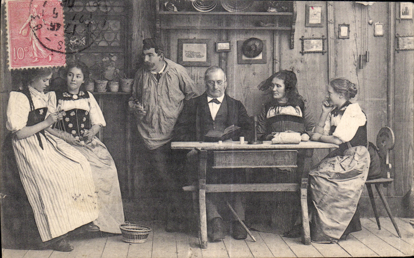 CPA Suisse Verlag Gebr Wehrll Kilehberg Zurich Folklore Costume