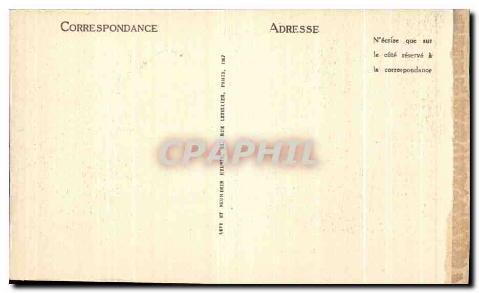 CPA Maroc Fez Cour de la Mosquee Moulay Idriss — Verso