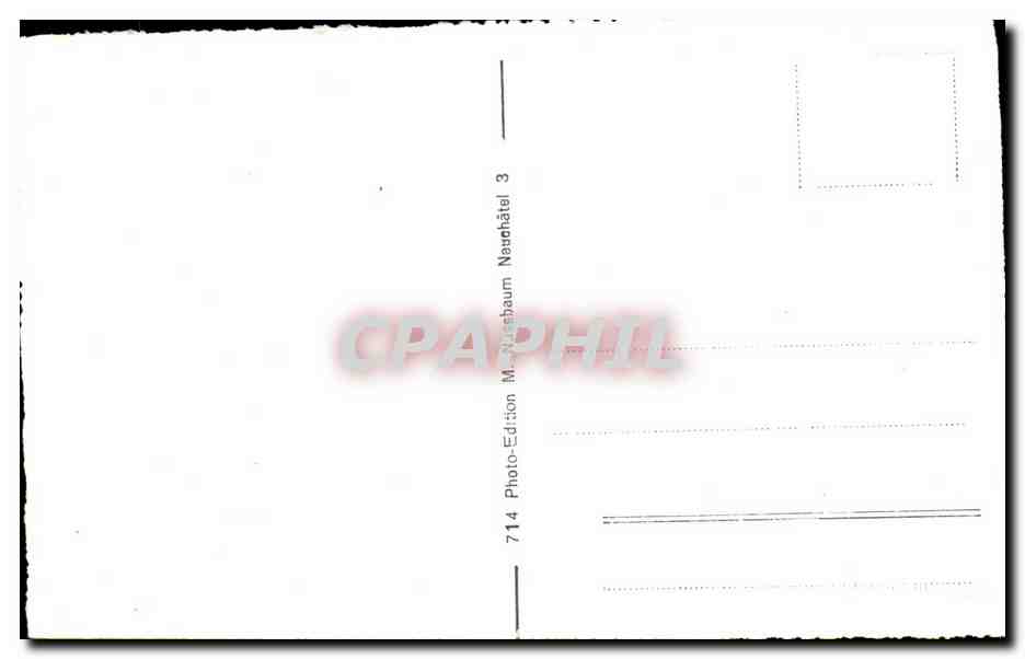 Neuchâtel. Laboratoire suisse de recherches horlogères — Photo-Édition M. Nauchbaum, n° 714 — Reverso