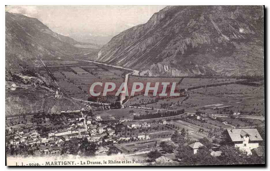 Martigny la Dranse le Rhone et les Follater
