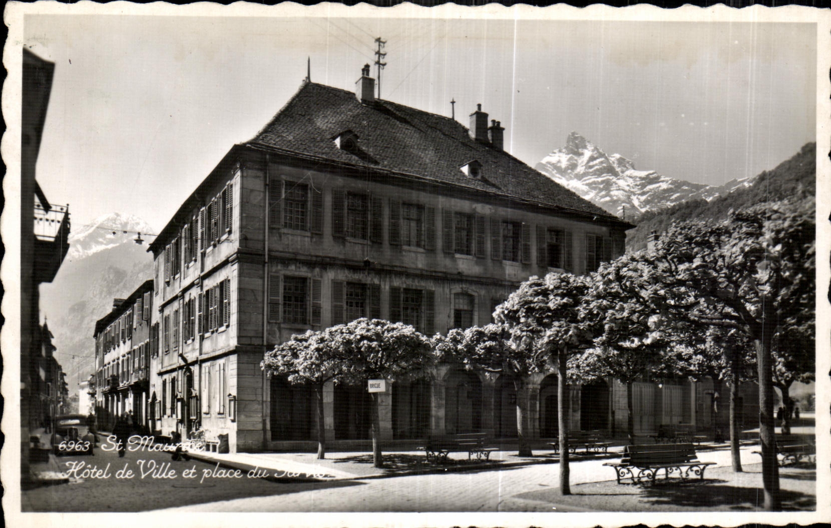 Suisse St Maurice Hotel de Ville 