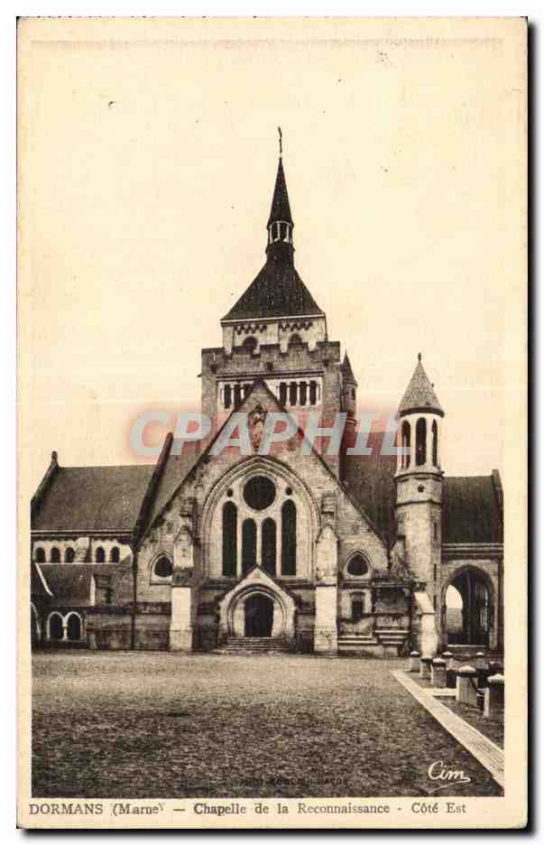 Dormans (Marne) — Chapelle de la Reconnaissance — Côté Est