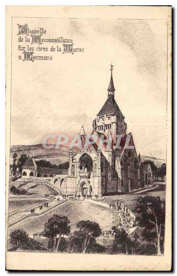CPA Chapelle de la Reconnaissance sur les rives de la Mance a Dormans