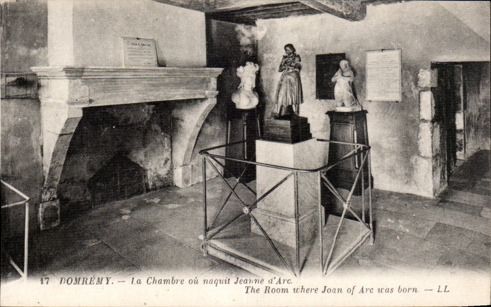 Domrémy — La Chambre où naquit Jeanne d'Arc — LL