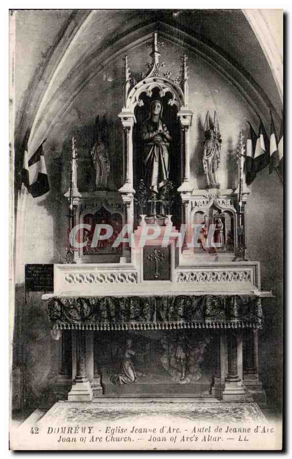 Dinmrémy - Église Jeanne d'Arc - Autel de Jeanne d'Arc — LL