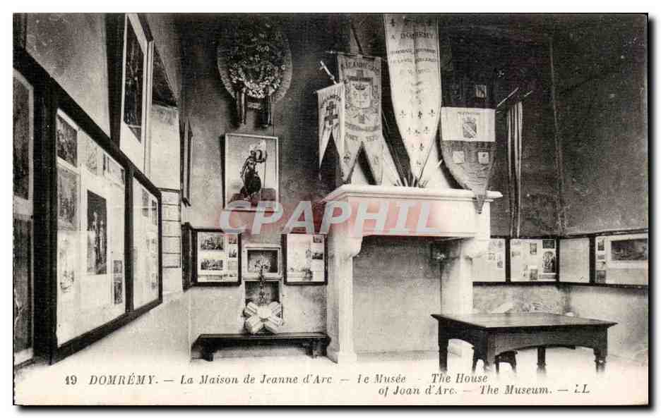 CPA Domremy La Maison de Jeanne d Arc le Musee The House of Joan d Arc The Museum