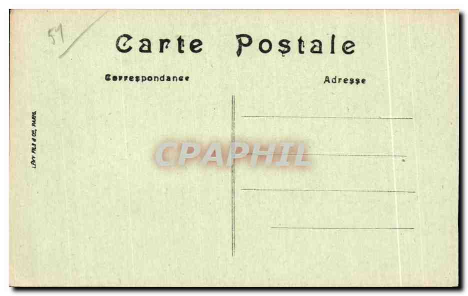 CPA Domremy La Maison de Jeanne d Arc le Musee The House of Joan d Arc The Museum — Verso