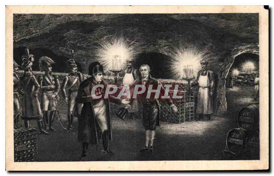 CPA Caves Moet   Chandon Jean remy Moet maire d Epernay Napoleon 