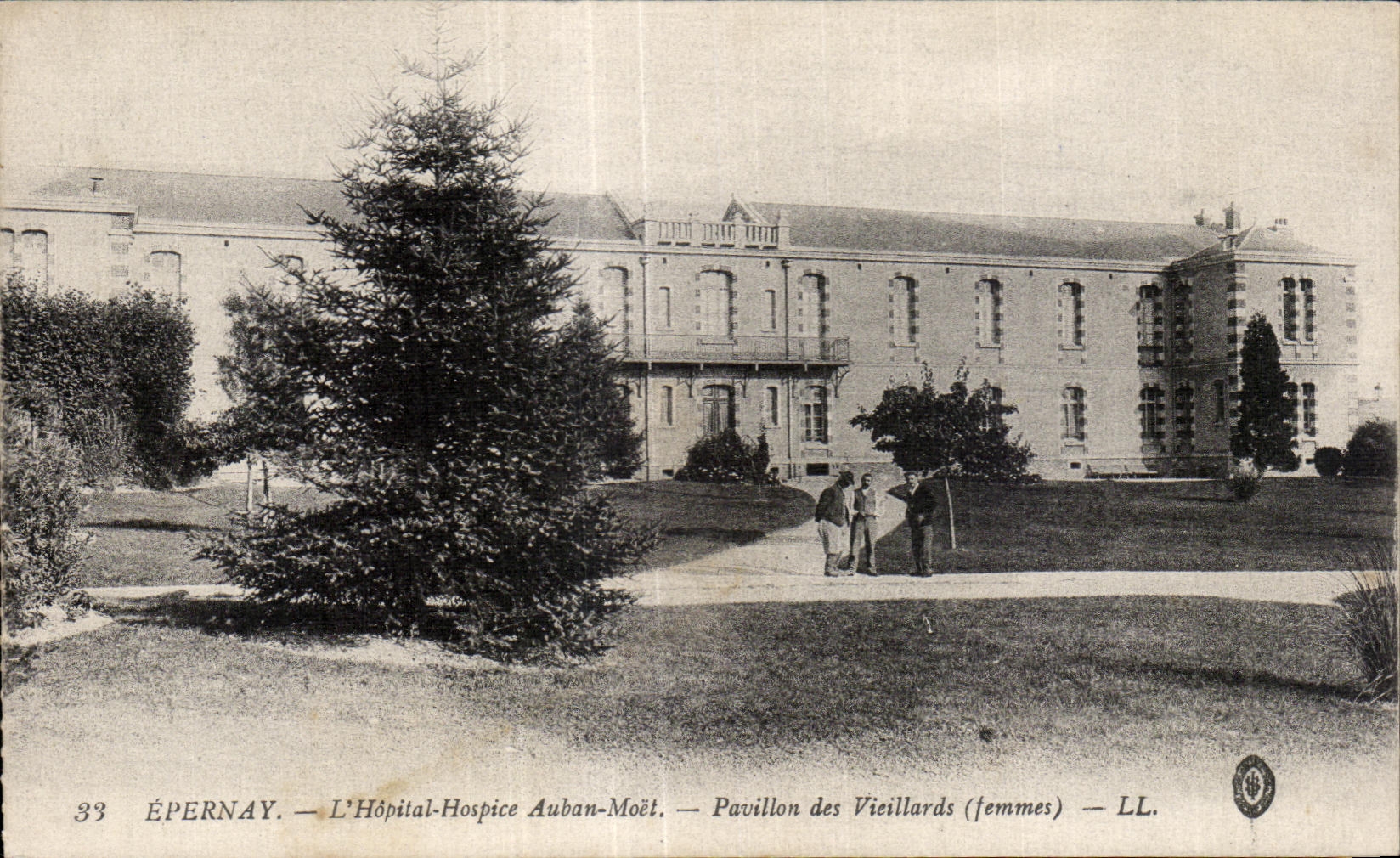 CPA Epernay L Hopital Hospice Auban Moet Pavillon des Vieillards (femmes)