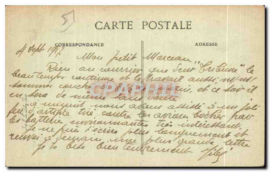 CPA Fismes L Eglise Exterieur — Back