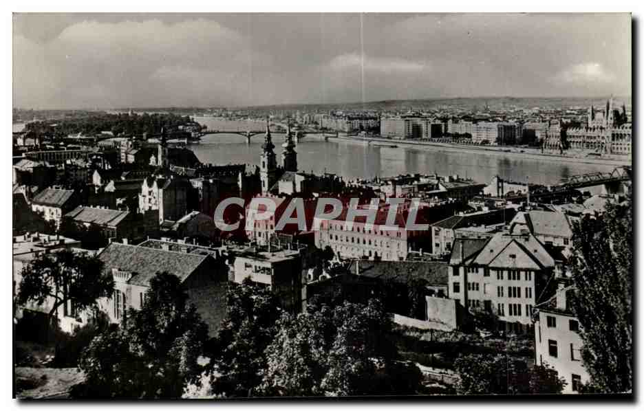 CPA Hungary Budapest Latkep a Hal iszoustyaro Hongrie 