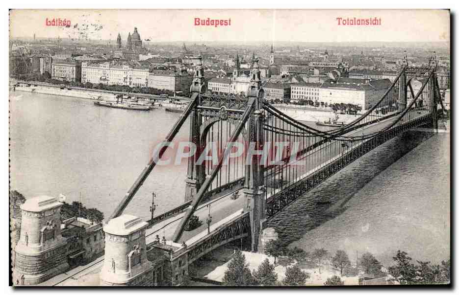 Budapest — Vue panoramique — Totalansicht