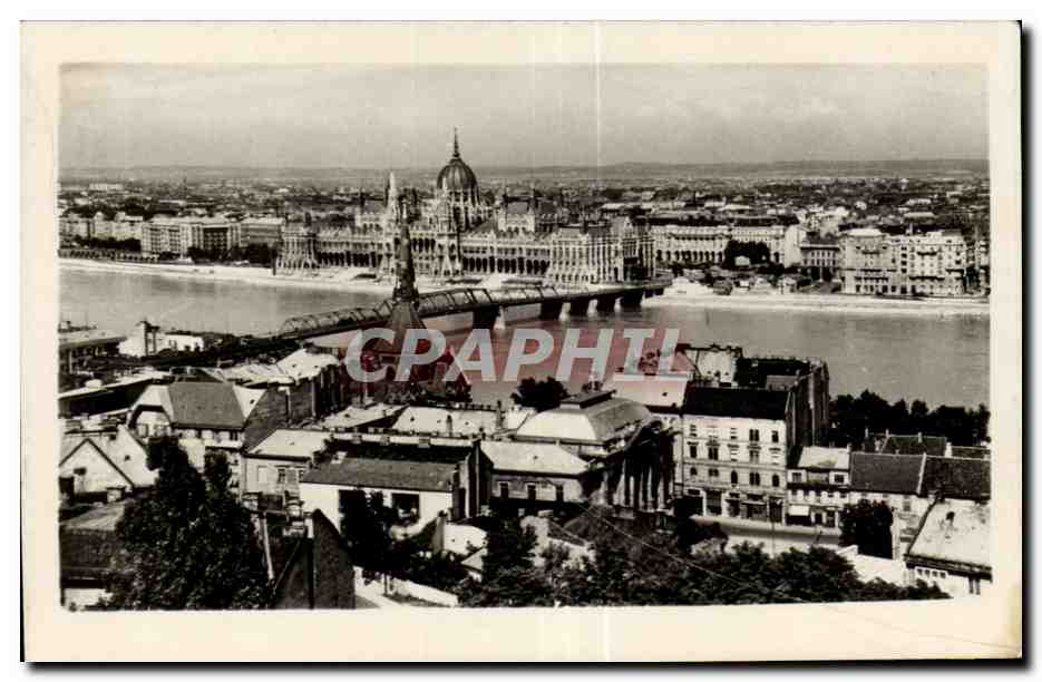 CPA Hungary Budapest Latkep Hongrie 