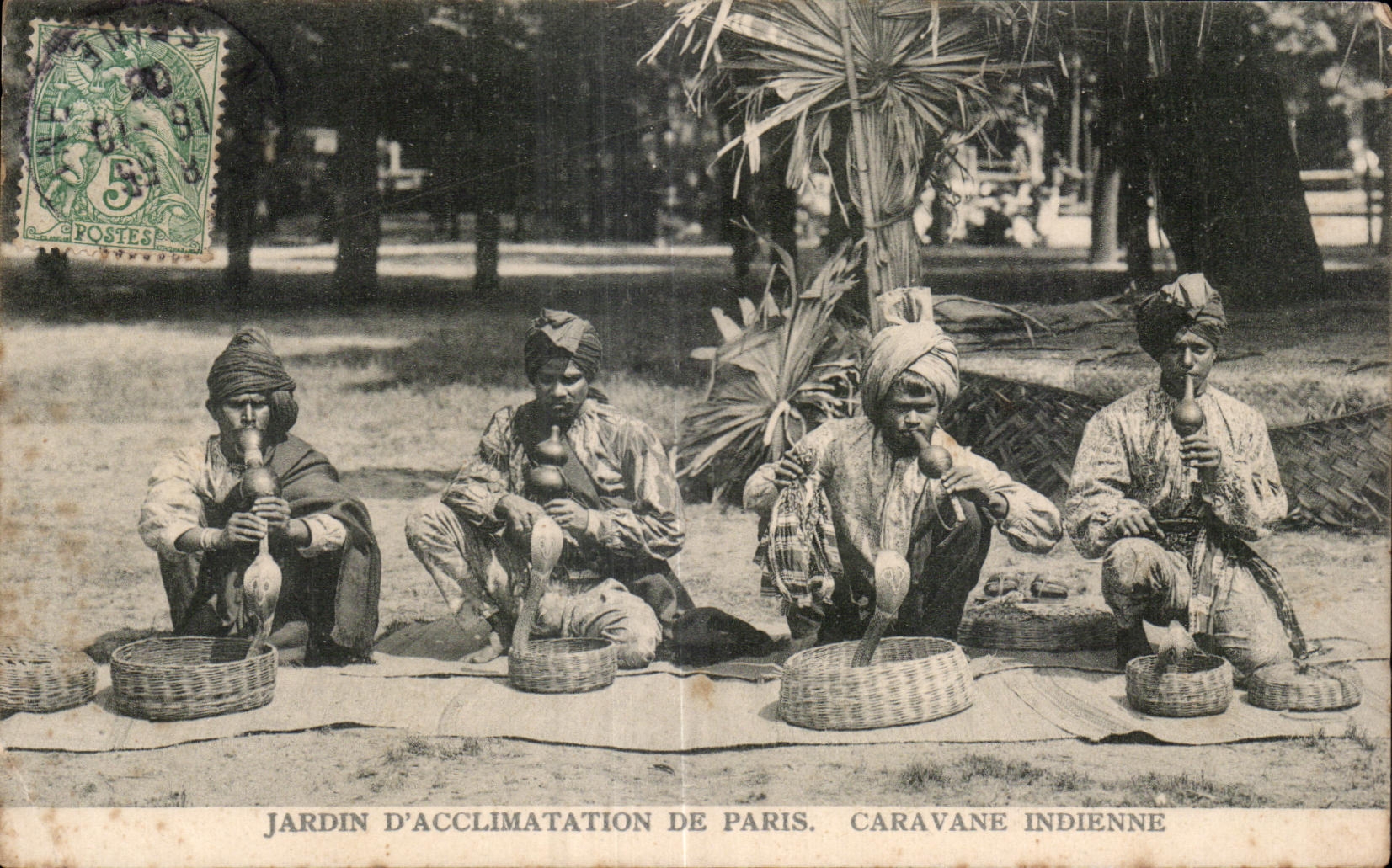 Jardin d'Acclimatation de Paris — Caravane Indienne — éditeur non visible