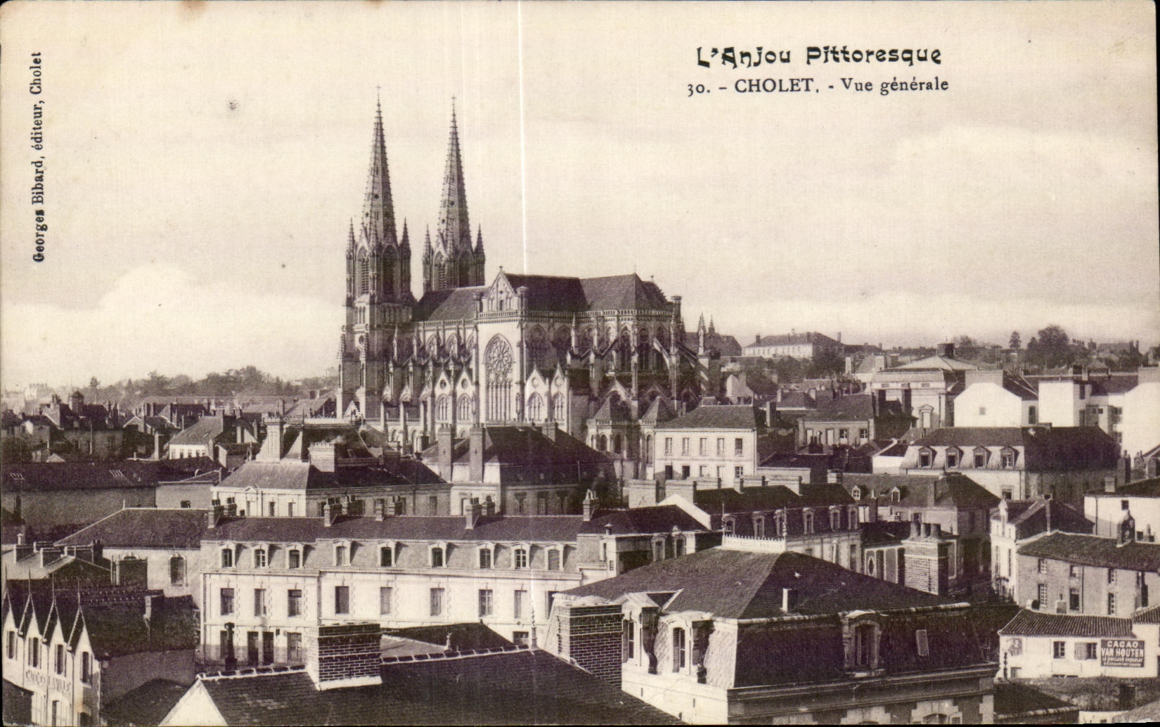 CPA L Anjou Pittoresque Cholet Vue generale