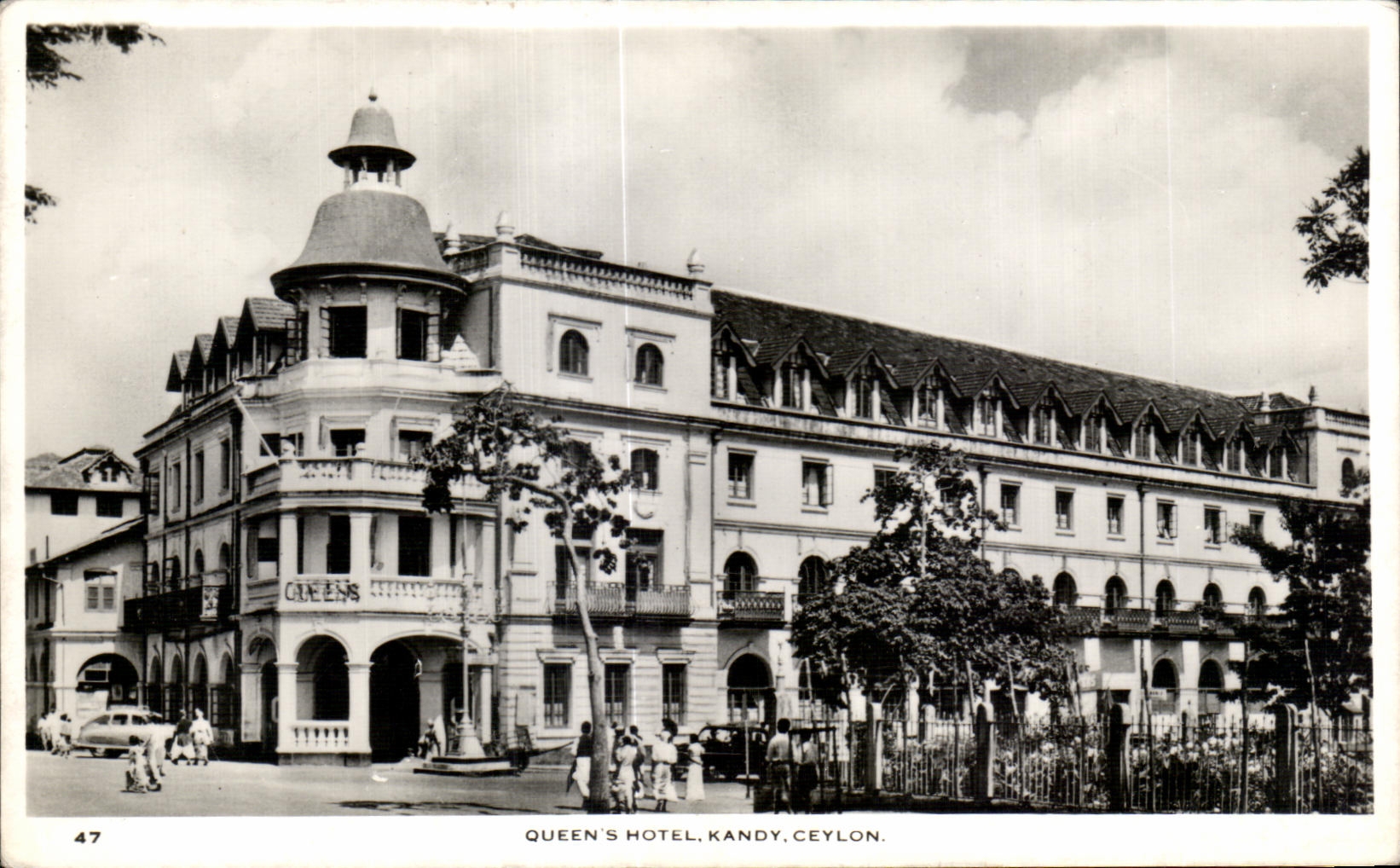 CPA Queen S Hotel Kandy Ceylon Sri Lanka Ceylon Ceylan