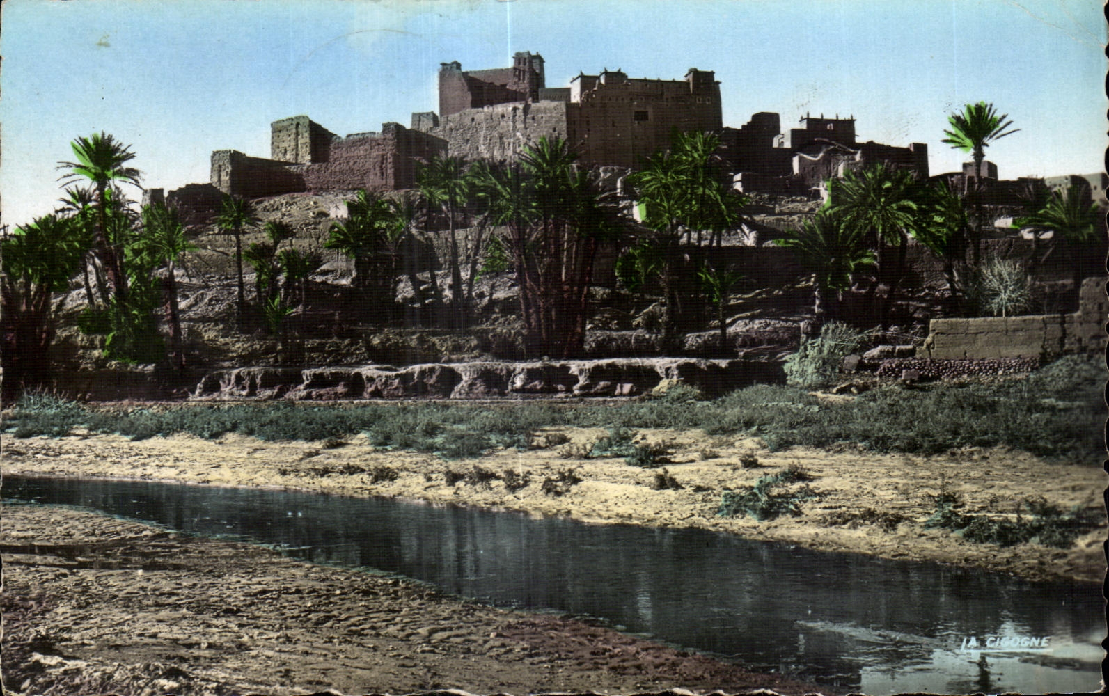 CPA Sud Marocain kasbah de Tifoulfout