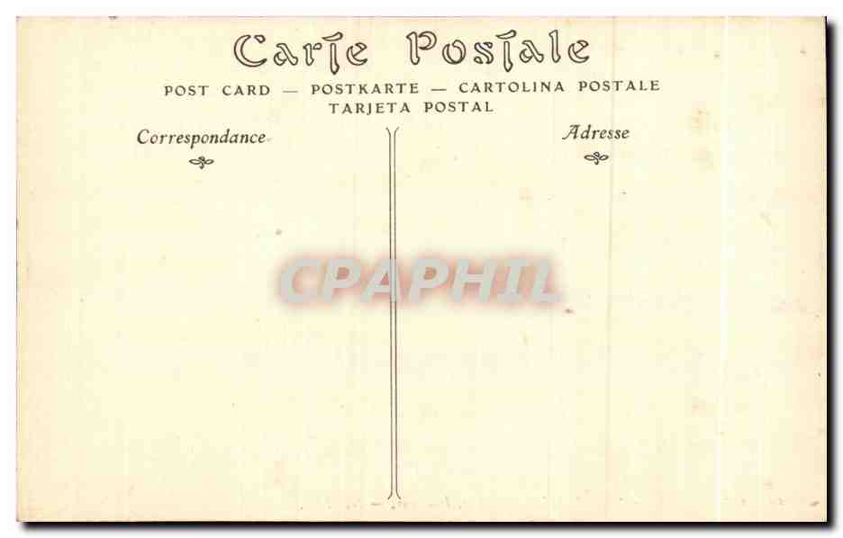 CPA Tunisie Carthage Chapelle de l Amphitheatre Interieur  — Back