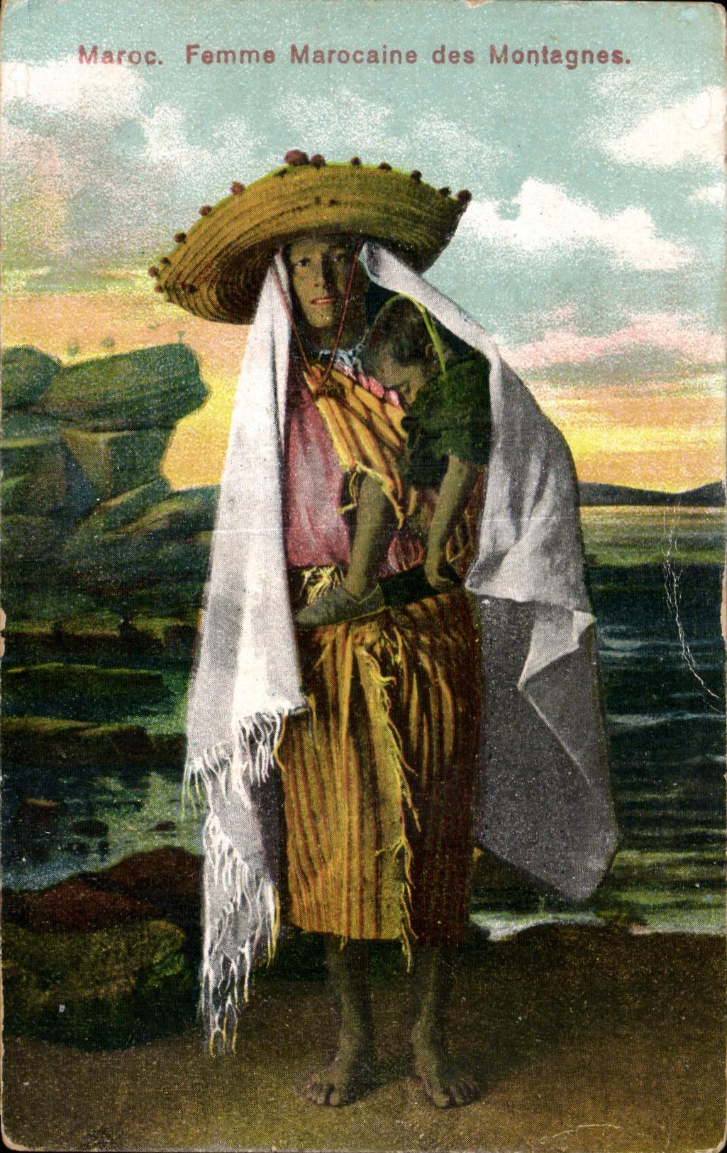 CPA Maroc Maroc Femme Marocaine des Montagnes