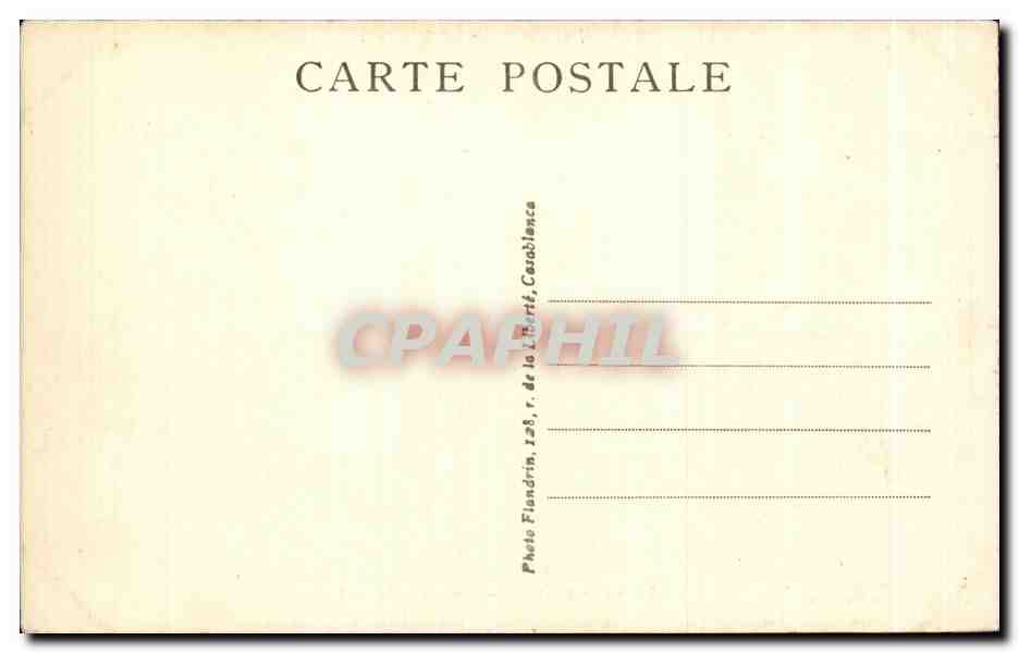 CPA Maroc Maroc Cavaliers du Sud Cheval Horse — Rückseite
