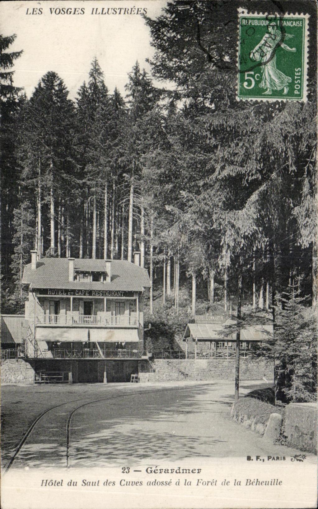 Hôtel du Saut des Cuves — Gérardmer — B.F. Paris