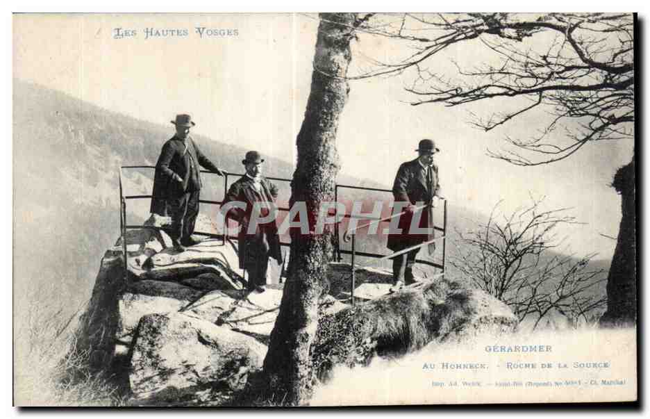 CPA Gerardmer Au Hohneck Roche de la source
