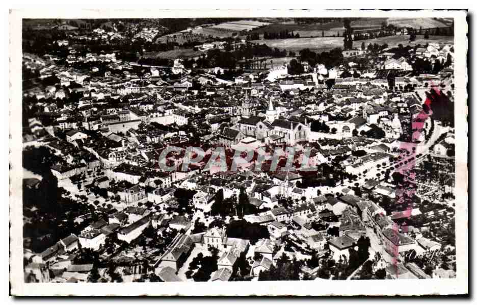 CPA Saint Junien (Haute Vienne) Vue Aerienne