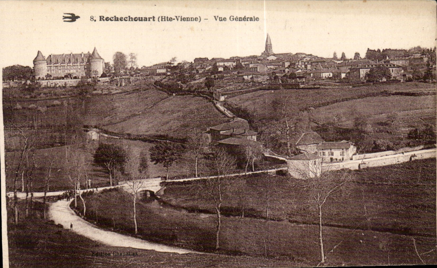 CPA Rochechouart (Hte Vienne) Vue Chateau