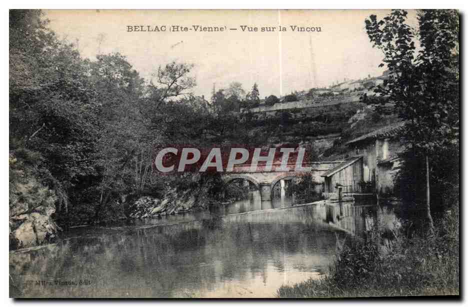 CPA Bellac (Haute Vienne) Vue sur la Vincou
