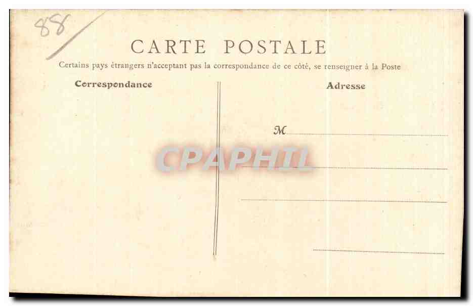 CPA Contrexeville (Vosges) A La Buvette de la Source du Pavillon — Rückseite