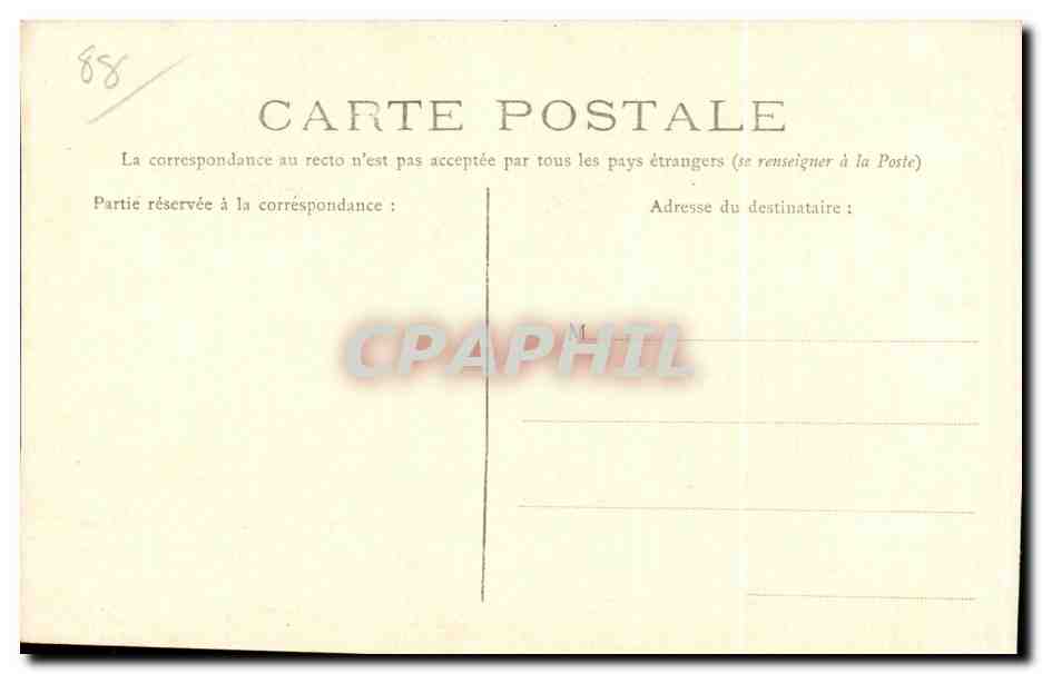 CPA Contrexeville Interieur de la Source du Pavillon — Rückseite