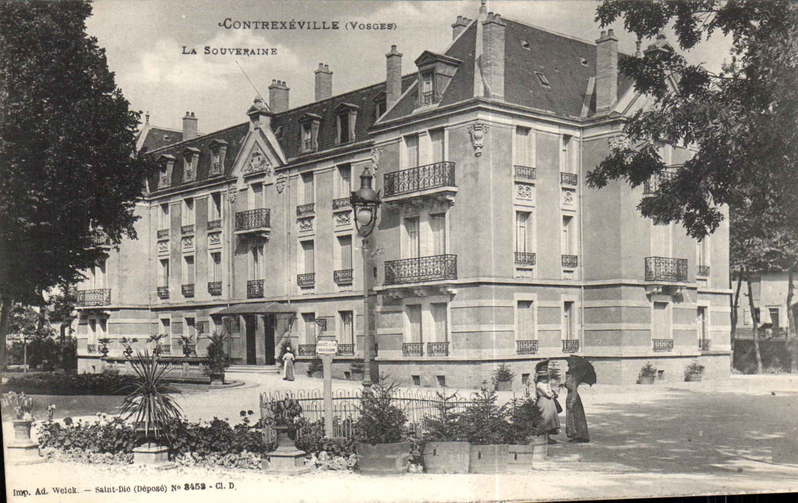 CPA Contrexeville (Vosges) La Souveraine