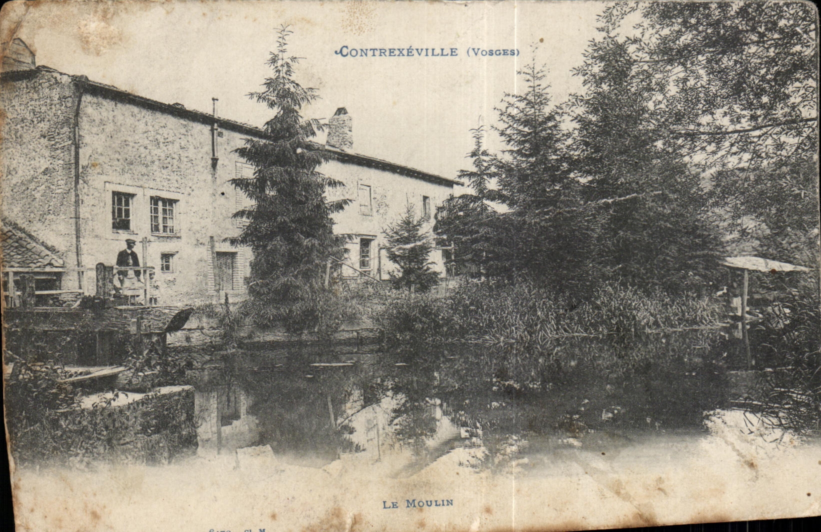 CPA Contrexeville (Vosges) Le Moulin