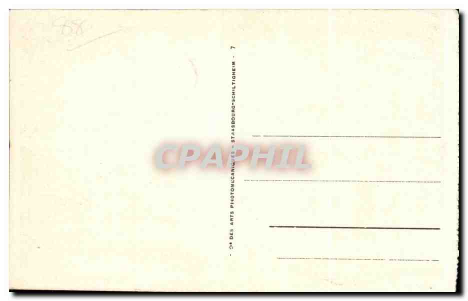 CPA Contrexeville Etablissement HyDromineral — Rückseite