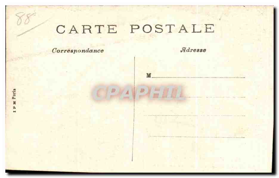 CPA Contrexeville La Nouvelle Colonnade des Sources — Rückseite