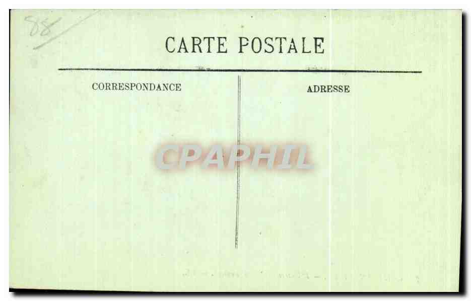 CPA Contrexeville L Entree de l Etablissement Parfumeur  — Rückseite