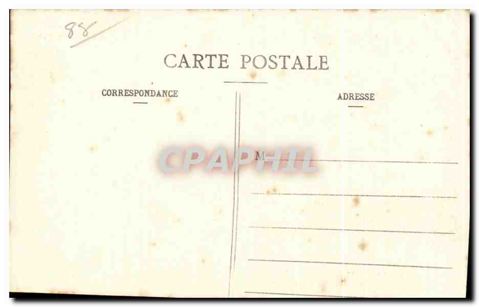Domrémy — Intérieur de l'église dans laquelle Jeanne d'Arc a été baptisée — Collection Jeanne d'Arc — Rückseite