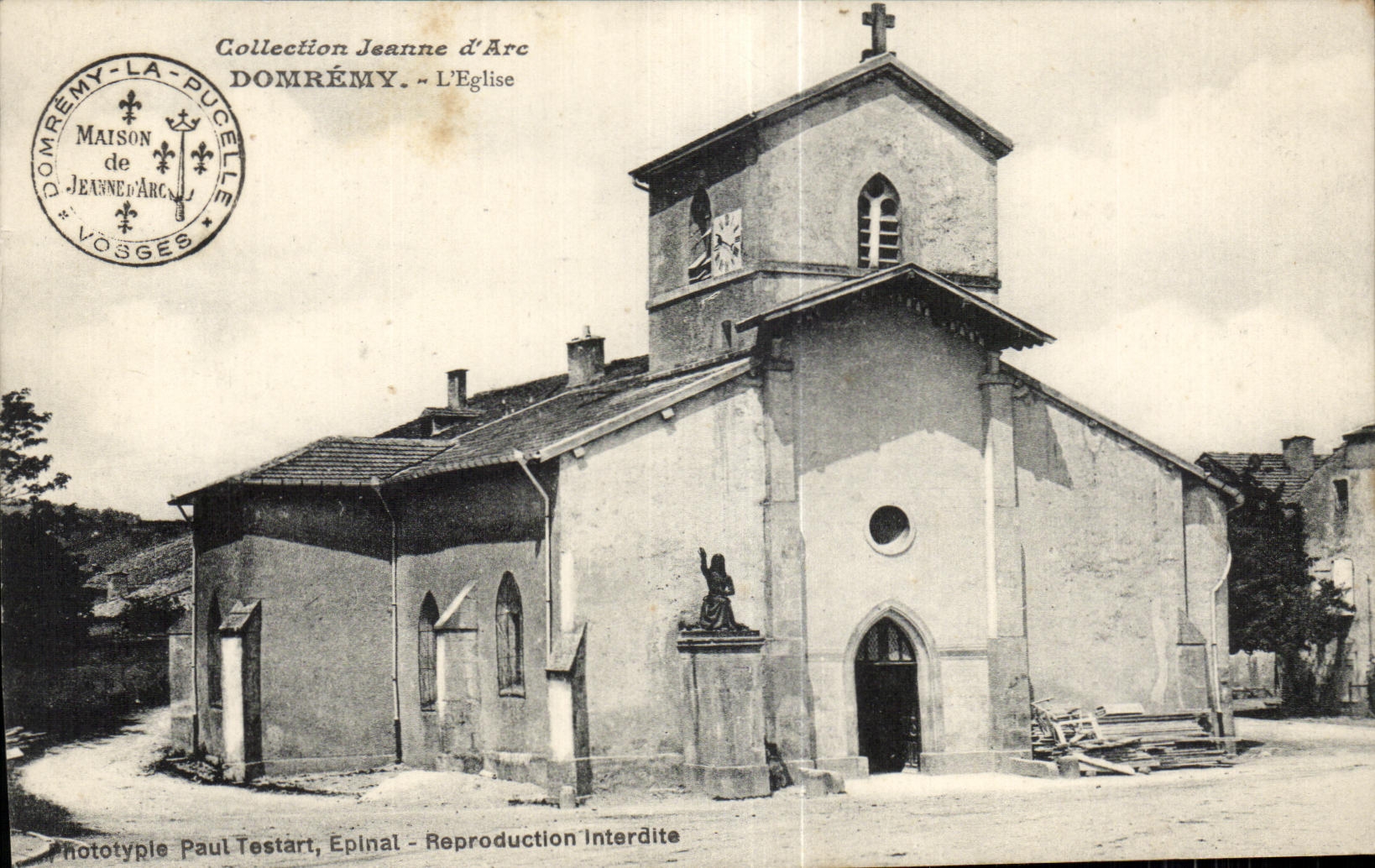 CPA Domremy L Eglise 