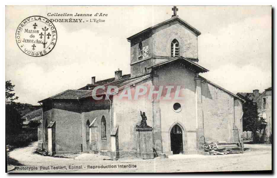 CPA Domremy L Eglise