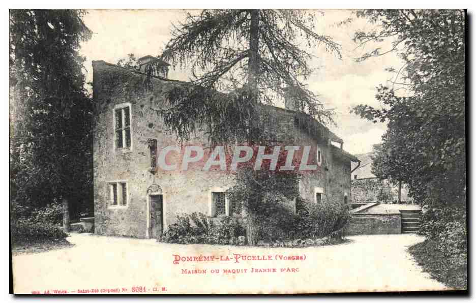 CPA Domremy La Pucelle (Vosges) Maison ou Maquit Jeanne D Arc